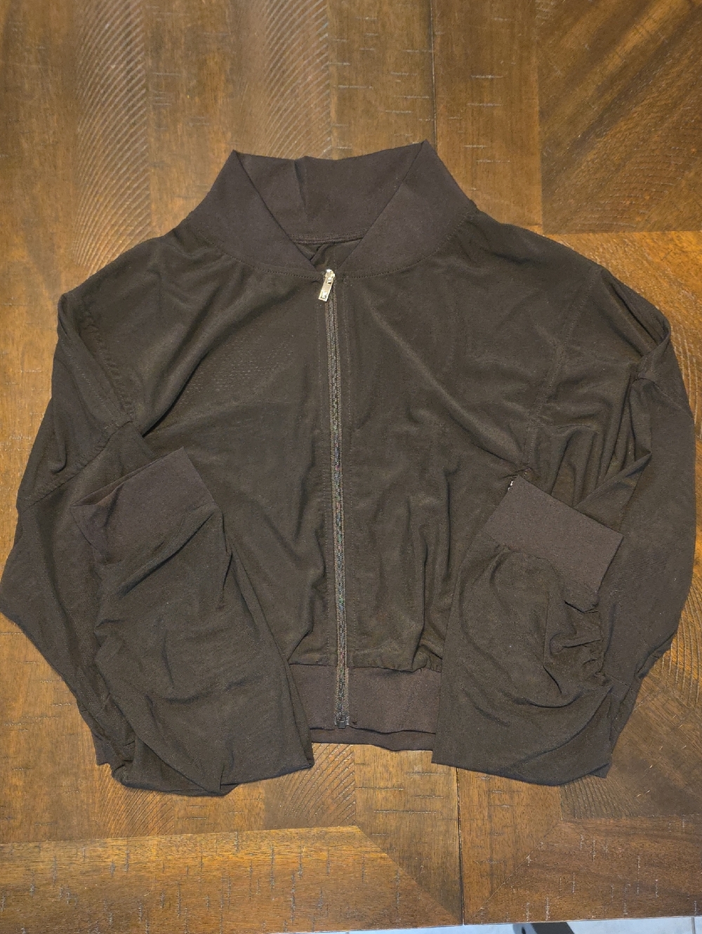 BuffBunny Black Cropped Bomber Jacket